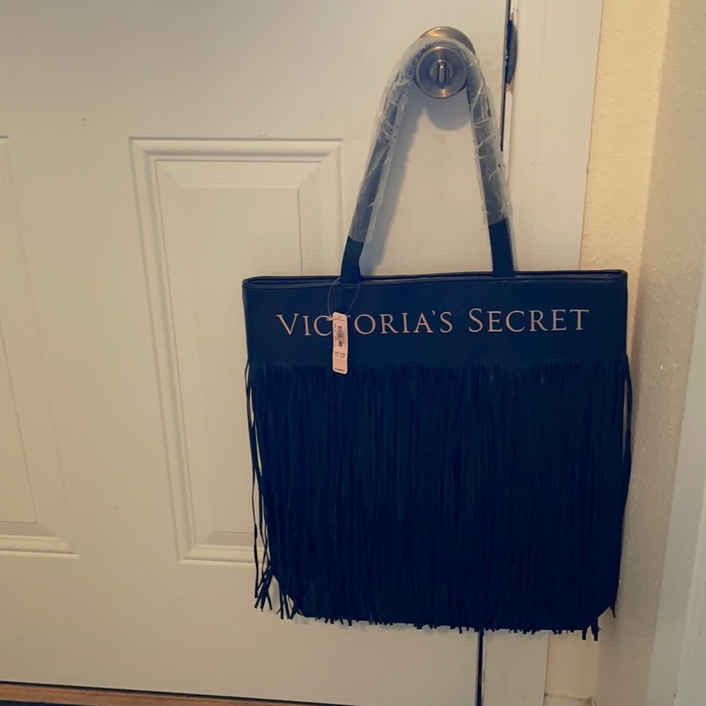 Brand new with tags and fringe Victoria secret tote